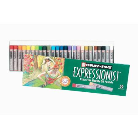 ЗА ХУДОЖНИКА  Комплект 25 Цвята Маслени Пастели Cray-Pas Expressionist